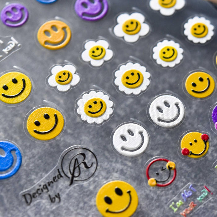 STICKER - 5D Smile | SET 3 PCS