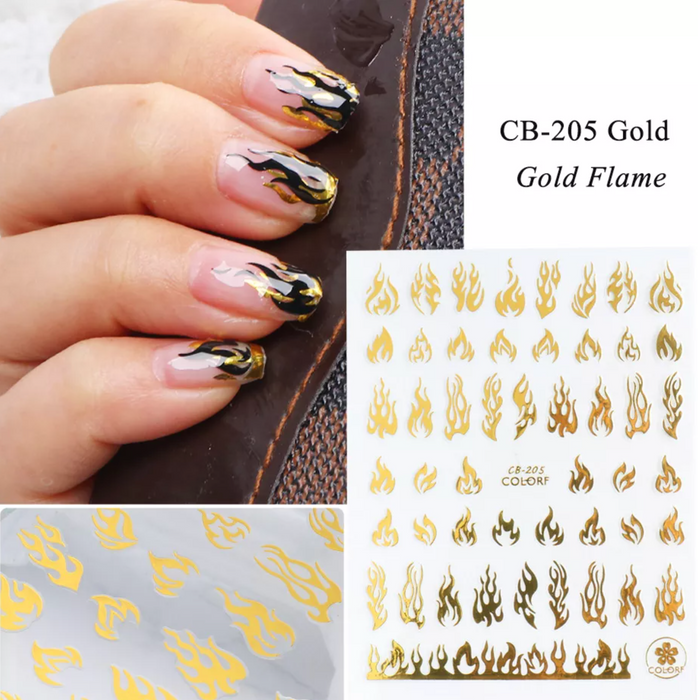 STICKER - FLAME_NEW 2022 | SET 5 PCS