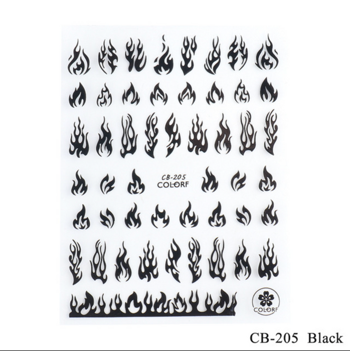 STICKER - FLAME_NEW 2022 | SET 5 PCS