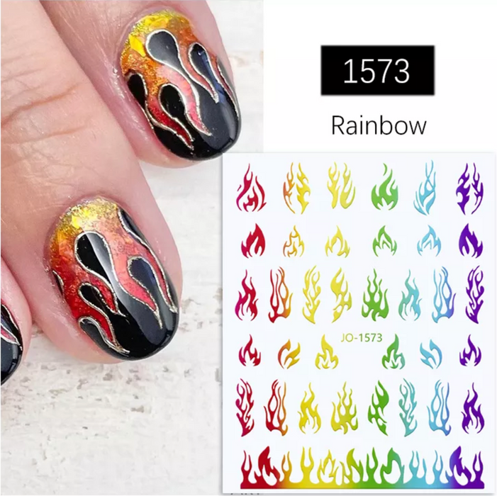 STICKER - FLAME_NEW 2022 | SET 5 PCS
