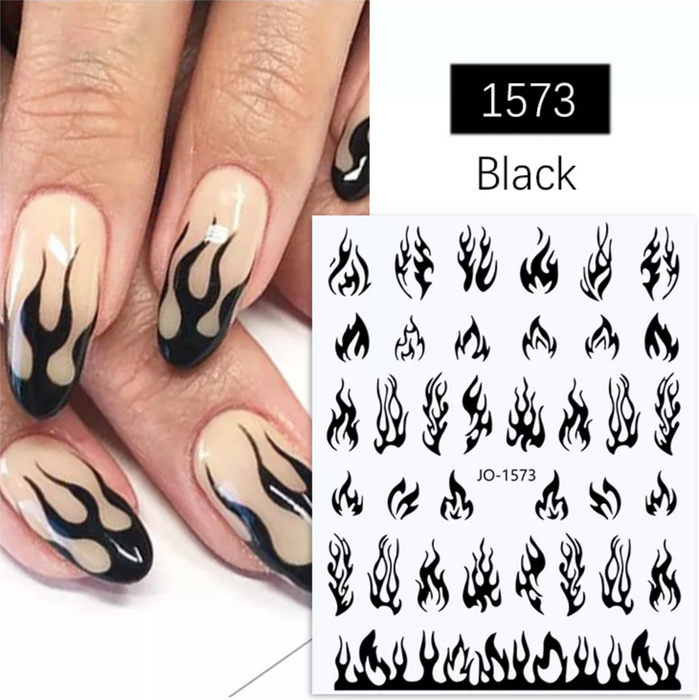 STICKER - FLAME_NEW 2022 | SET 5 PCS