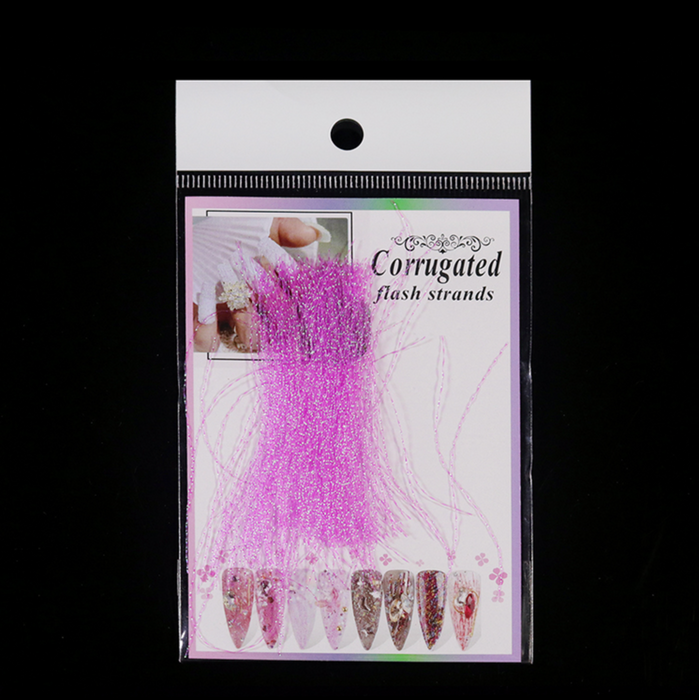Corrugated Flash Strands - SET 7 COLORS