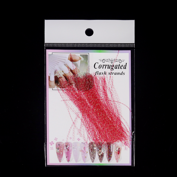 Corrugated Flash Strands - SET 7 COLORS