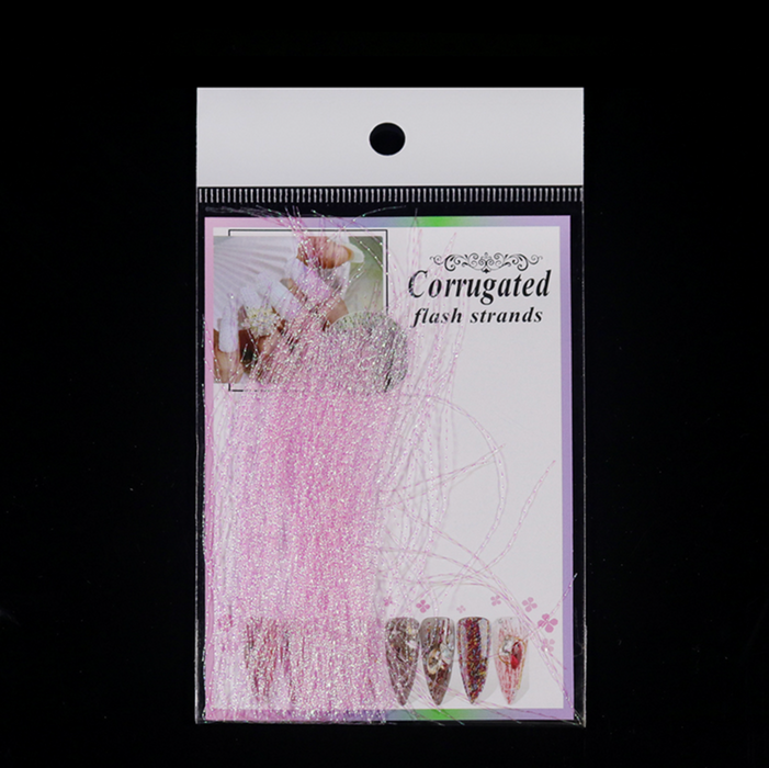 Corrugated Flash Strands - SET 7 COLORS