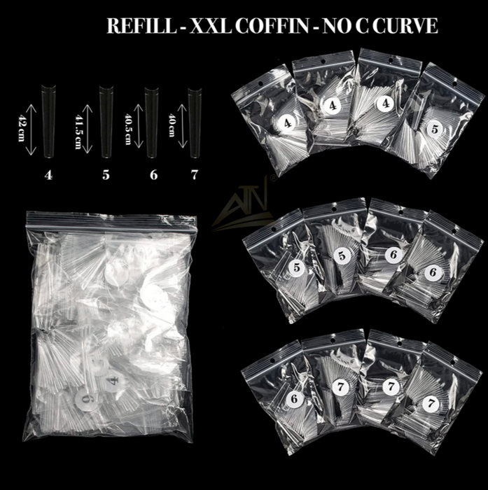 TIPS NO C REFILL - XXXL COFFIN