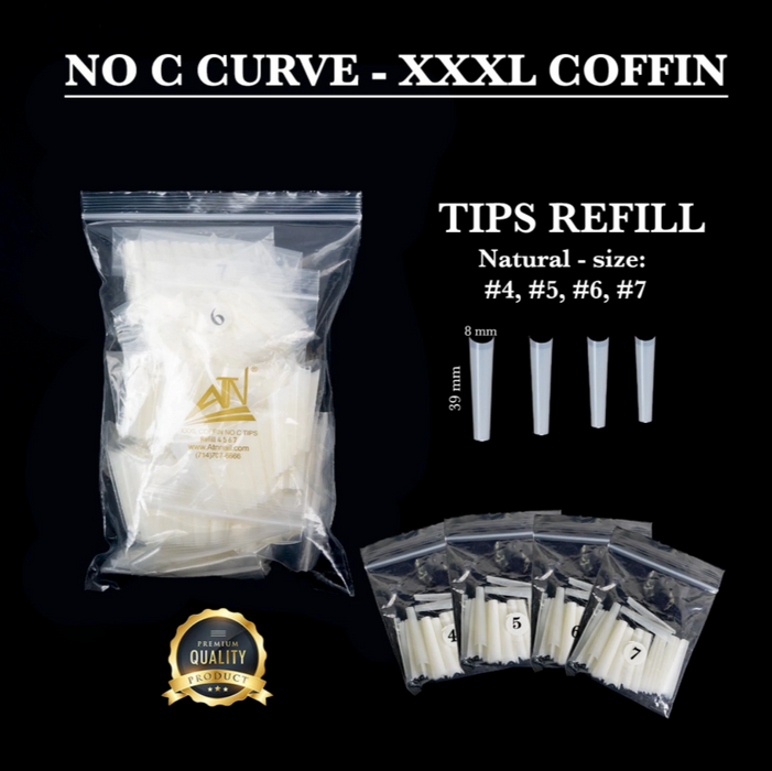 TIPS NO C REFILL - XXXL COFFIN