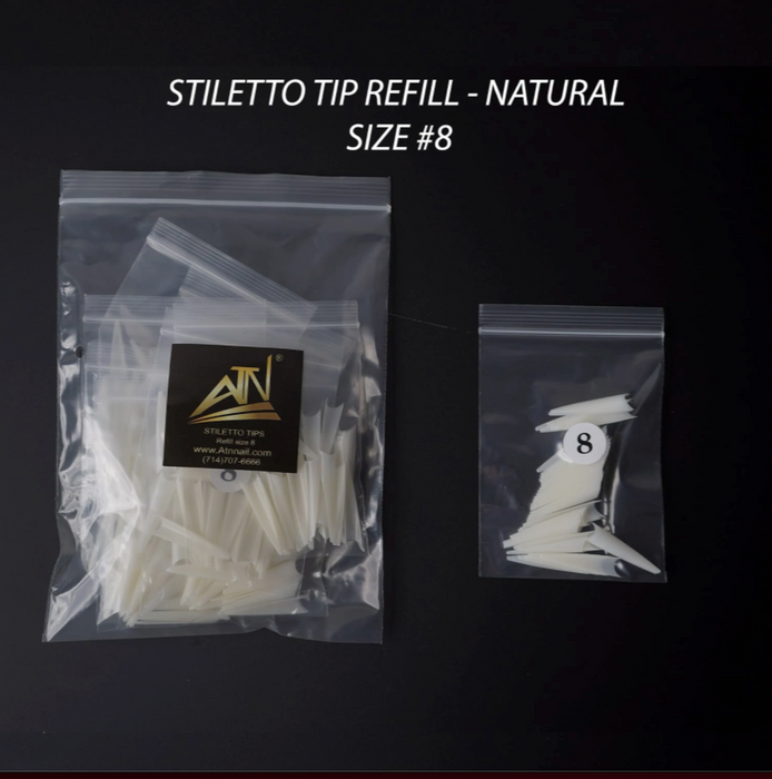 TIPS REFILL - STILETTO (BAG)