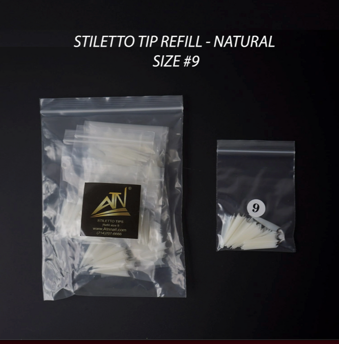 TIPS REFILL - STILETTO (BAG)