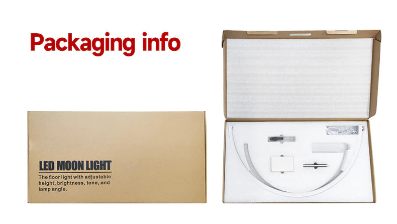 LED MOON LIGHT  for MANICURE TABLE - 3 COLORS TONE