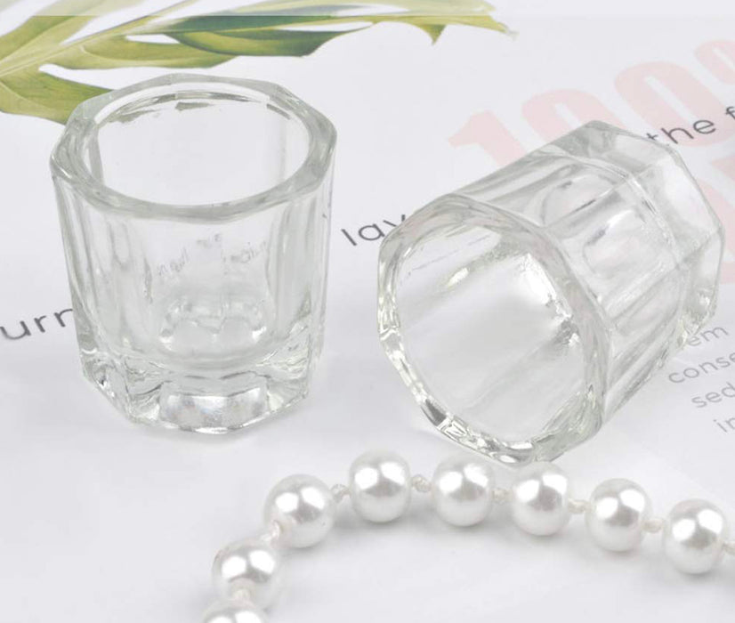 GLASS LIQUID JAR - Small size