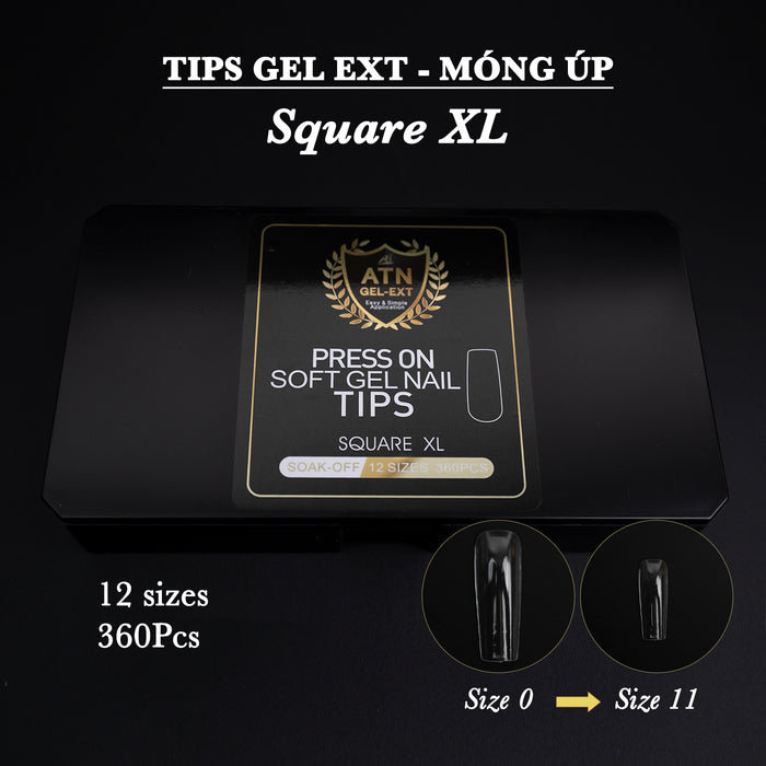 ATN Gel-X Box of Tips - 12 sizes 600pcs