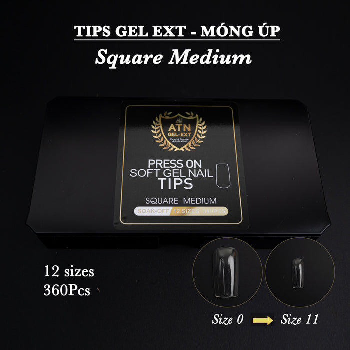 ATN Gel-X Box of Tips - 12 sizes 600pcs
