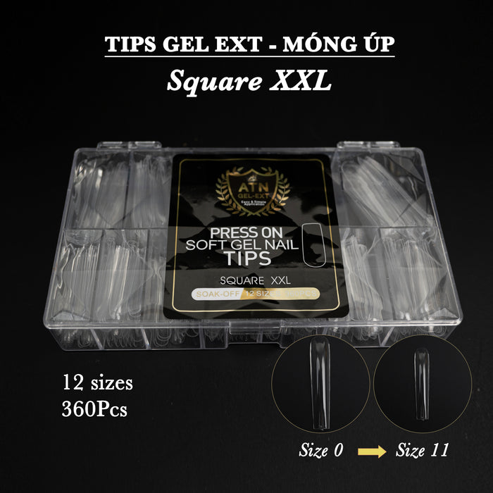 ATN Gel-X Box of Tips - 12 sizes 600pcs
