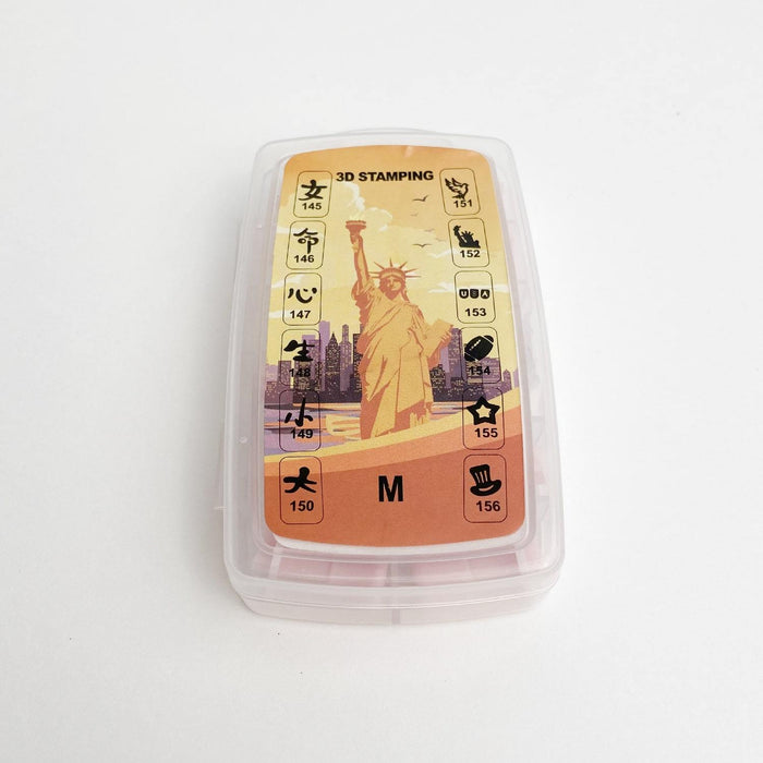 NAIL Art Design - 3D Stamping | Set 192 pcs