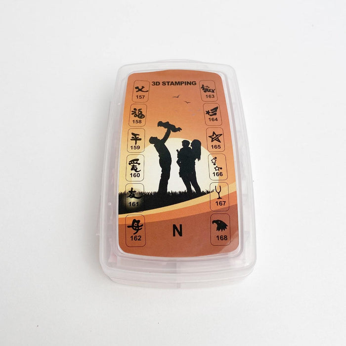 NAIL Art Design - 3D Stamping | Set 192 pcs