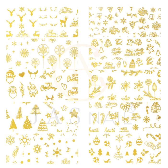TRANSFER FOIL - CHRISTMAS GOLD | DFOTX04