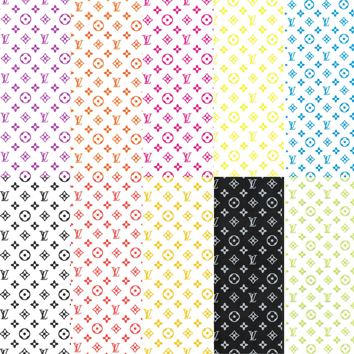 TRANSFER FOIL-COLORFUL LV | DFOTN06