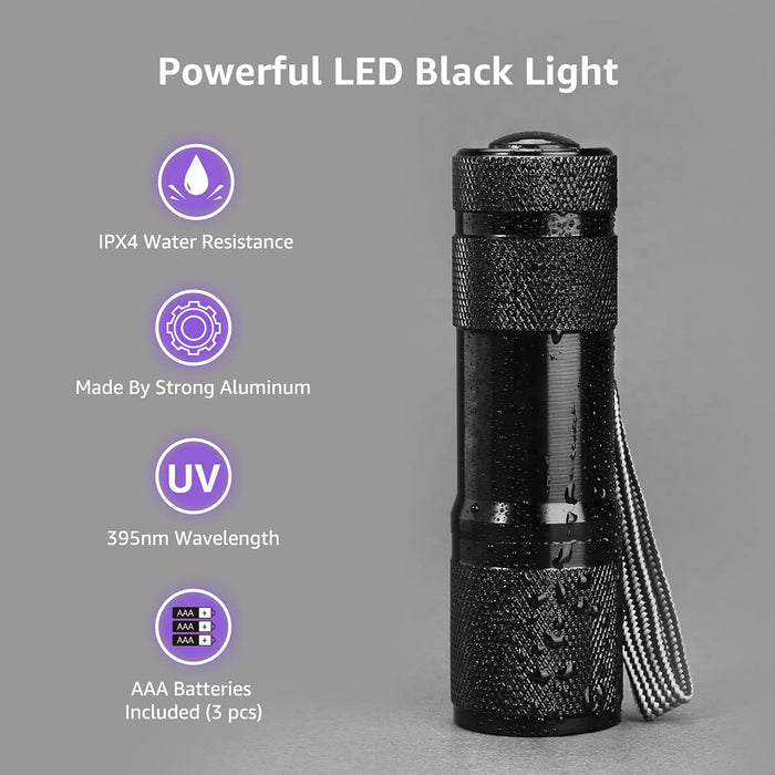 UV Flashlight - Mini Led Lamp