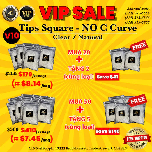 TIPS NO C REFILL - XXXL SQUARE