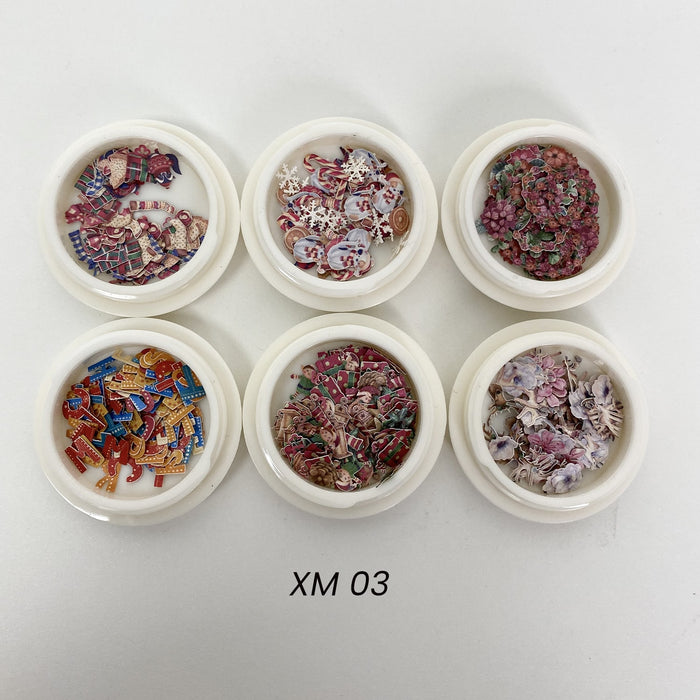PAPER SEQUINS - CHRISTMAS