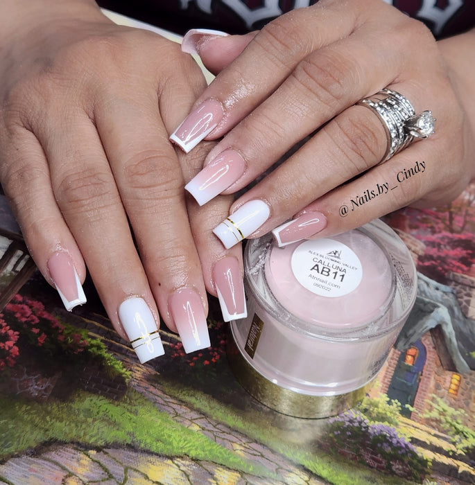 ALEX Blooming Valley NUDE Collection – 18 Colors Acrylic Powder Set for Nails, Nude Tones, Professional Nail Art Decoration