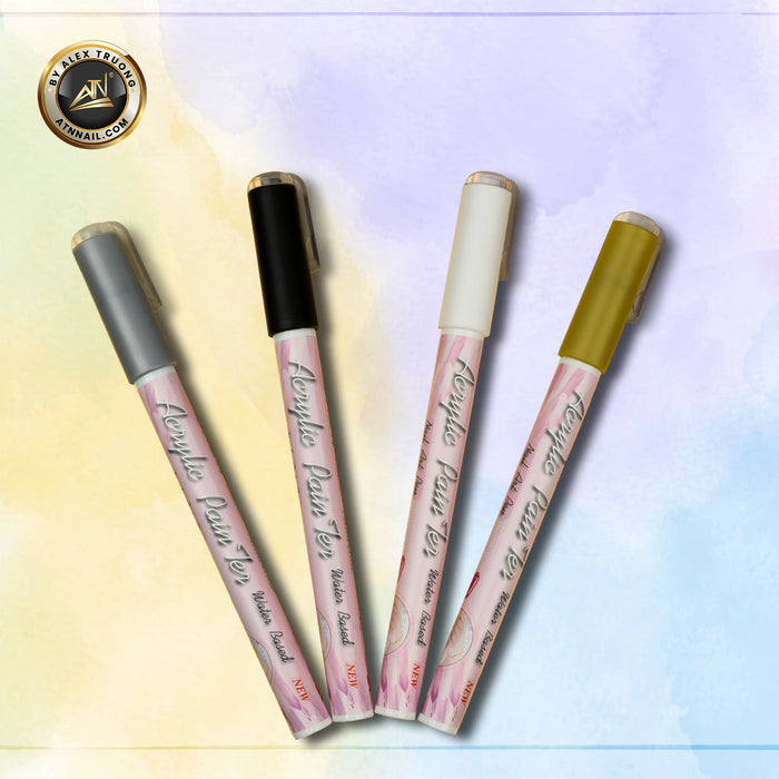 Nail Art Design - Acrylic Painter Pen - 4 Colors