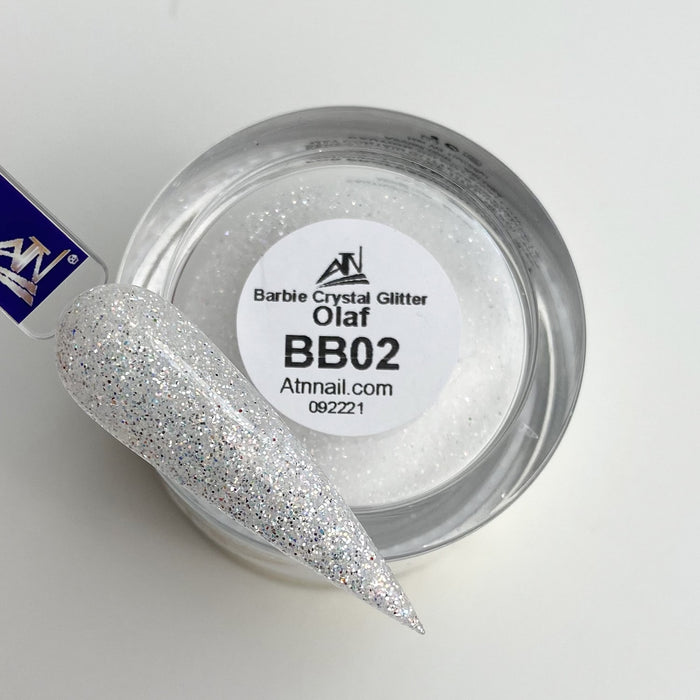 BARBIE CRYSTAL - COLLECTION 36 COLORS GLITTER POWDER | 1 OZ