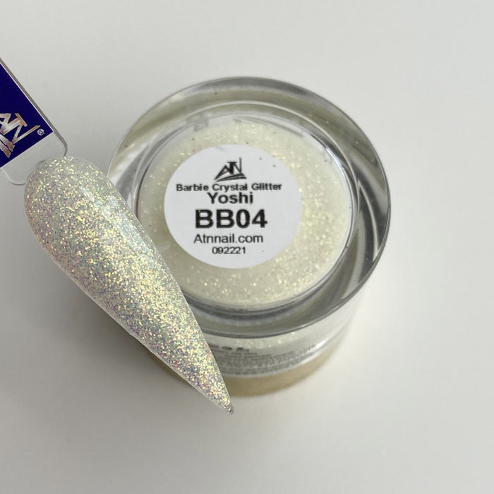 BARBIE CRYSTAL - COLLECTION 36 COLORS GLITTER POWDER | 1 OZ