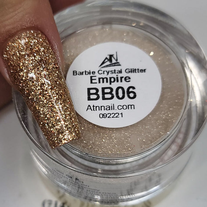 BARBIE CRYSTAL - COLLECTION 36 COLORS GLITTER POWDER | 1 OZ