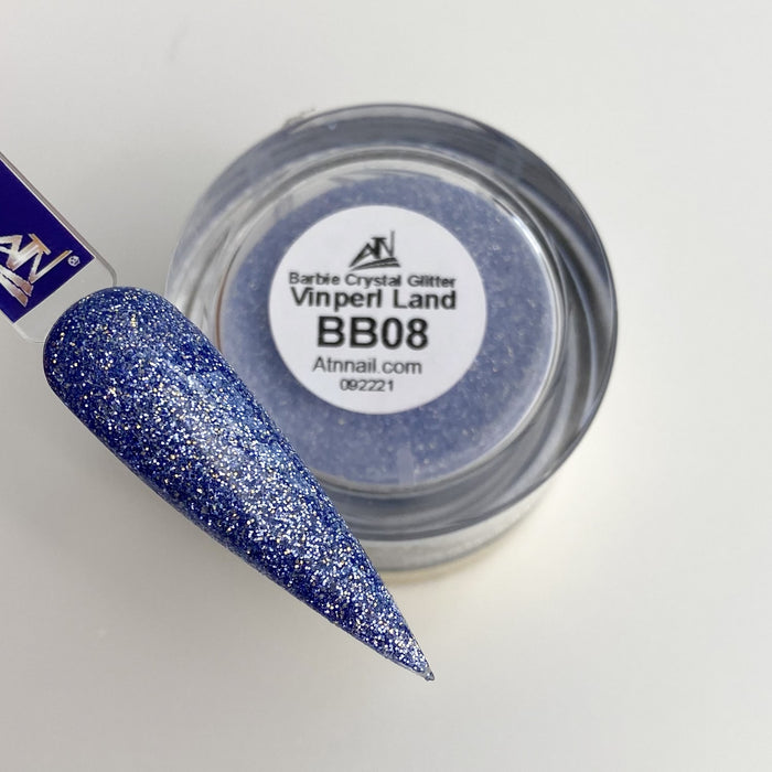 BARBIE CRYSTAL - COLLECTION 36 COLORS GLITTER POWDER | 1 OZ