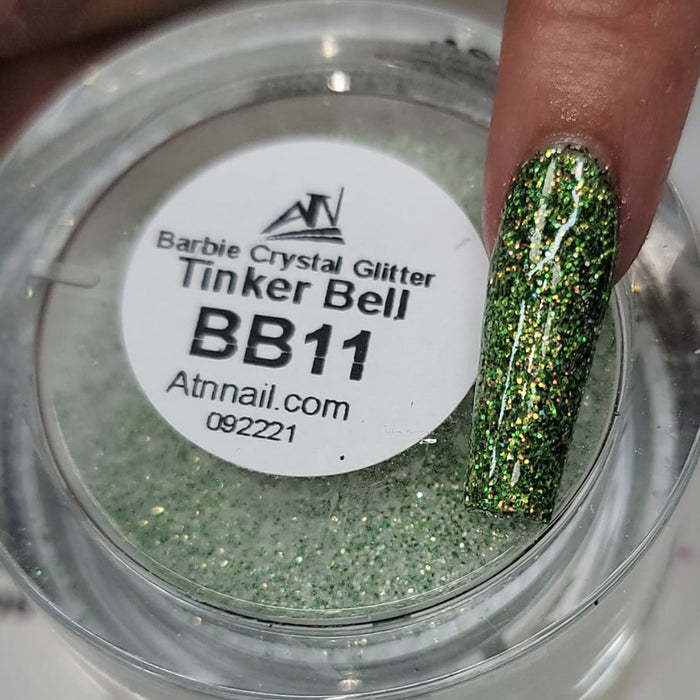 BARBIE CRYSTAL - COLLECTION 36 COLORS GLITTER POWDER | 1 OZ