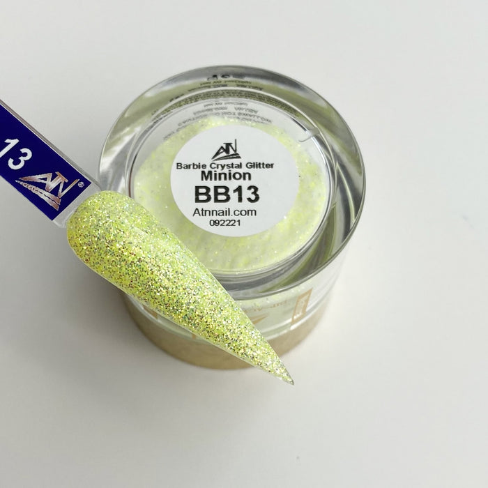 BARBIE CRYSTAL - COLLECTION 36 COLORS GLITTER POWDER | 1 OZ