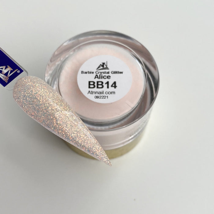 BARBIE CRYSTAL - COLLECTION 36 COLORS GLITTER POWDER | 1 OZ