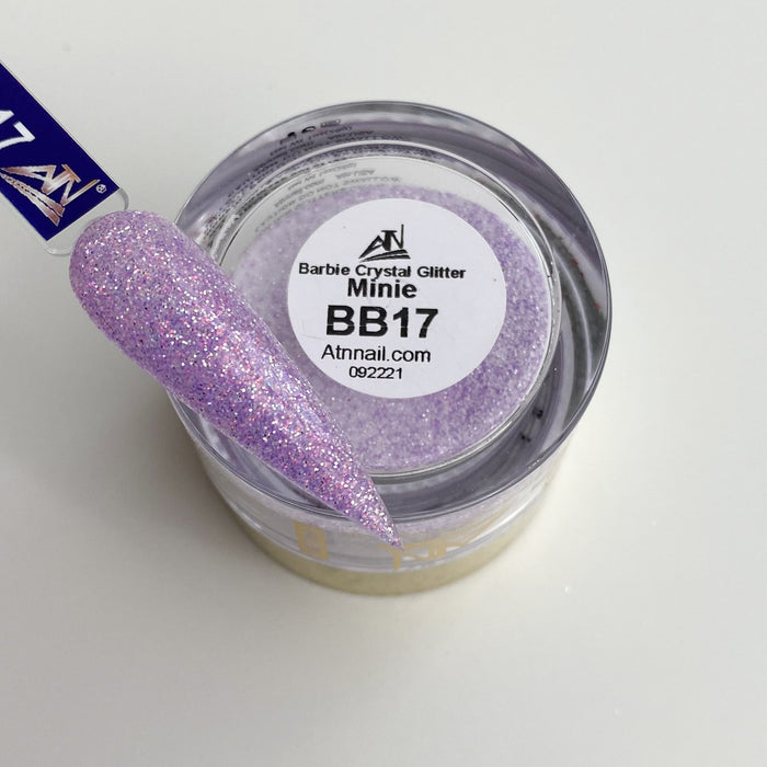 BARBIE CRYSTAL - COLLECTION 36 COLORS GLITTER POWDER | 1 OZ