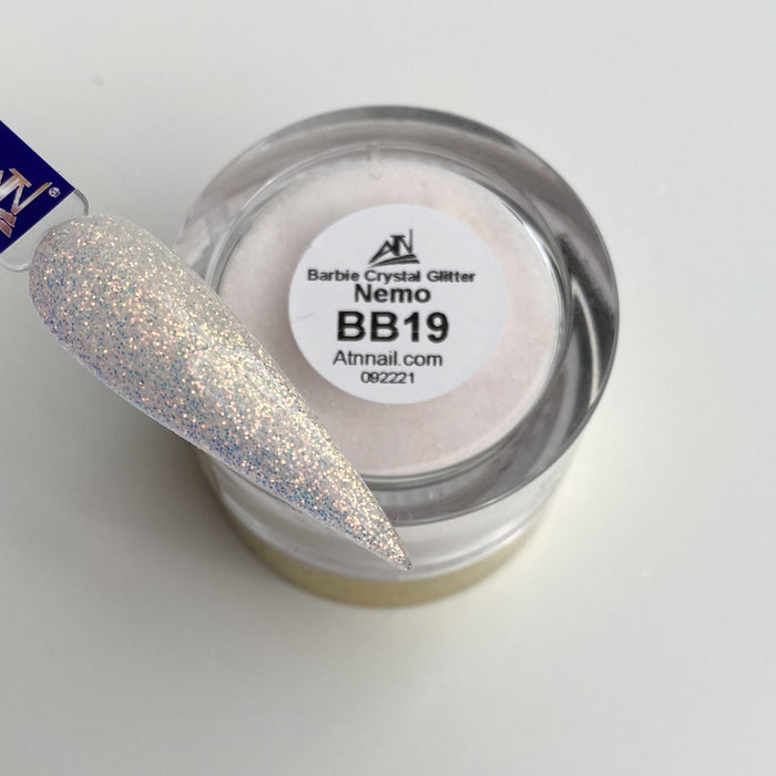 BARBIE CRYSTAL - COLLECTION 36 COLORS GLITTER POWDER | 1 OZ