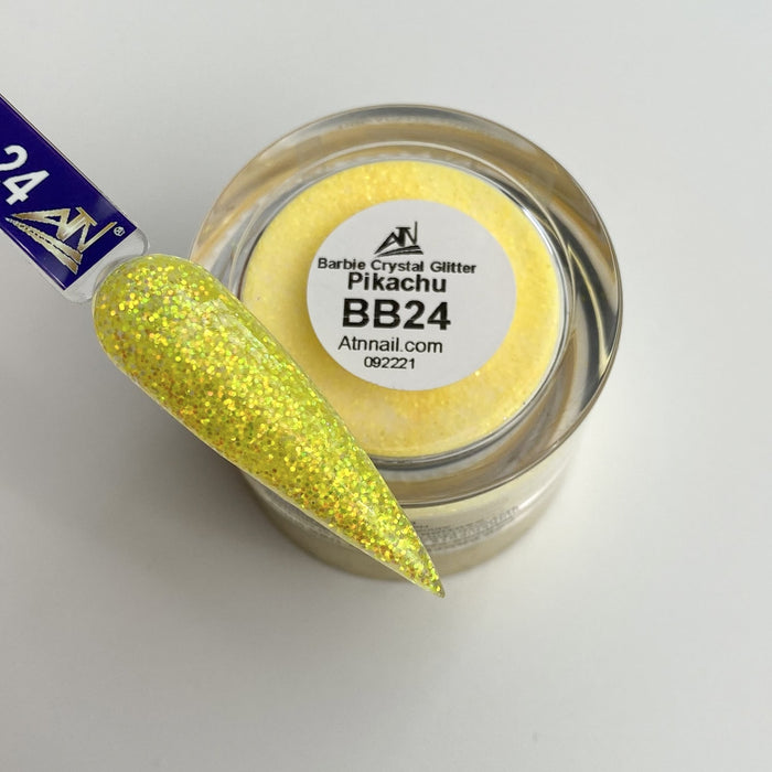 BARBIE CRYSTAL - COLLECTION 36 COLORS GLITTER POWDER | 1 OZ