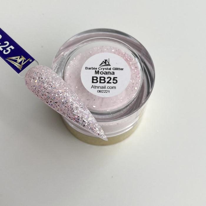 BARBIE CRYSTAL - COLLECTION 36 COLORS GLITTER POWDER | 1 OZ