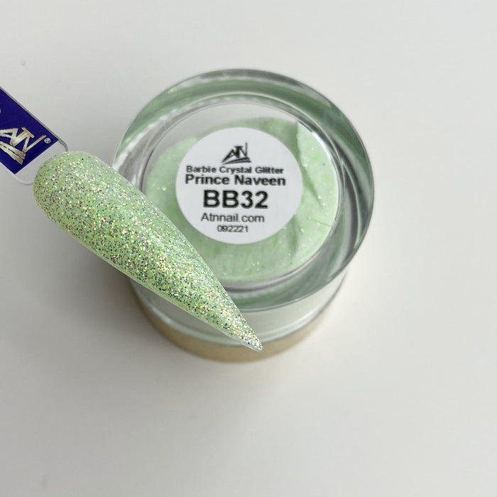BARBIE CRYSTAL - COLLECTION 36 COLORS GLITTER POWDER | 1 OZ