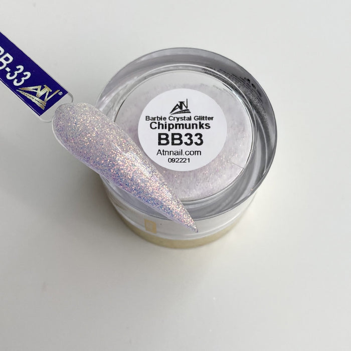 BARBIE CRYSTAL - COLLECTION 36 COLORS GLITTER POWDER | 1 OZ