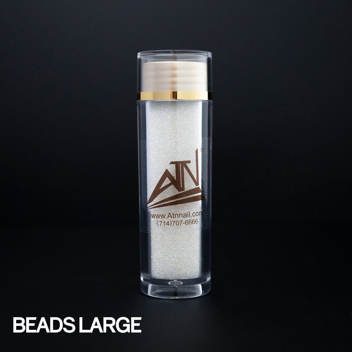 NAIL DECORATION - BEADS - AB RAINBOW - 0.8mm