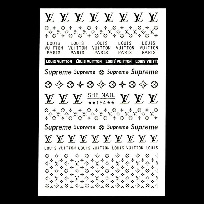 STICKER - LV, Chanel, Supreme, Gucci | SET 5 PCS
