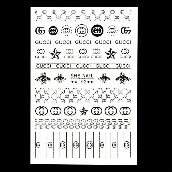 STICKER - LV, Chanel, Supreme, Gucci | SET 5 PCS