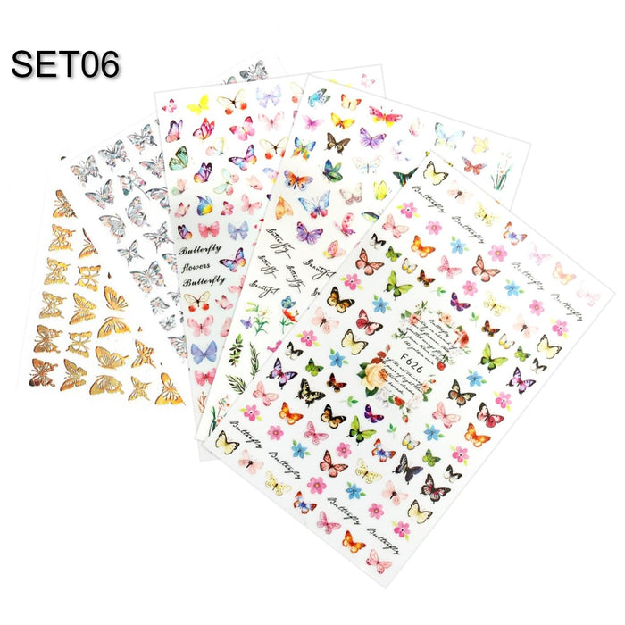 STICKER - BUTTERFLY | SET 5 PCS