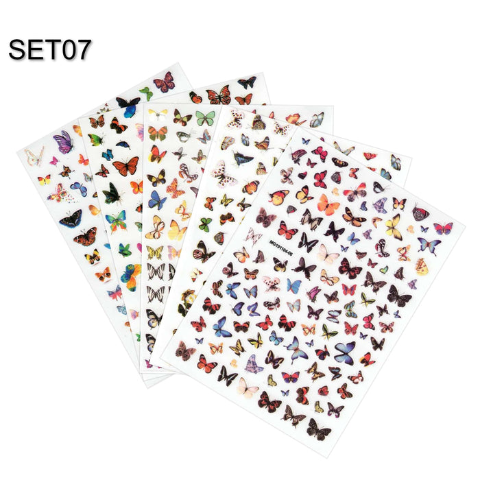 STICKER - BUTTERFLY | SET 5 PCS