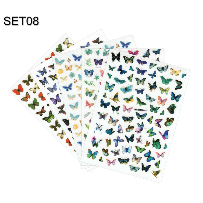STICKER - BUTTERFLY | SET 5 PCS