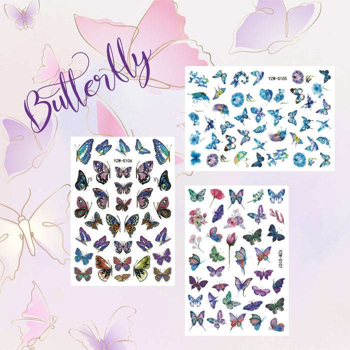 STICKER - NEW BUTTERFLY 2022 | SET 3 PCS