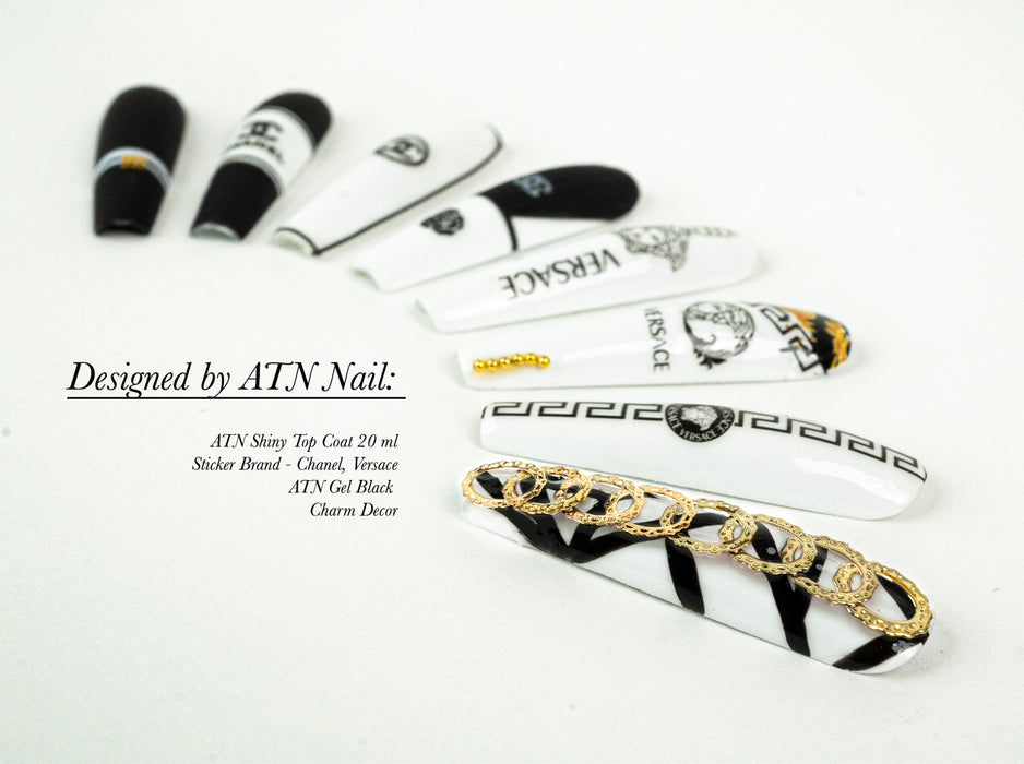 STICKER - FENDI & VERSACE | SET 6 PCS