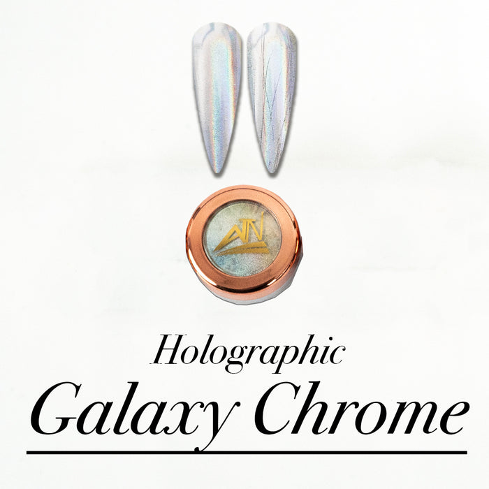 ATN CHROME - GALAXY COLORS  CHROME NAIL POWDER- 0.9 GRAM