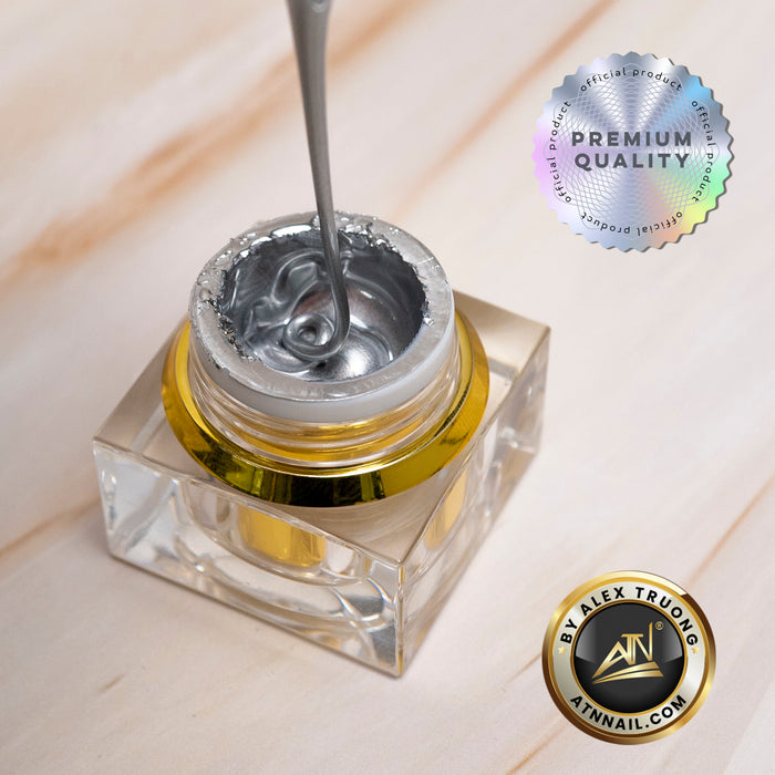 GEL - Easy Painting Gel - METALIC - Silver 6G