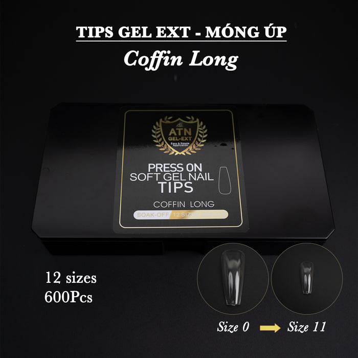 ATN Gel-X Box of Tips - 12 sizes 600pcs